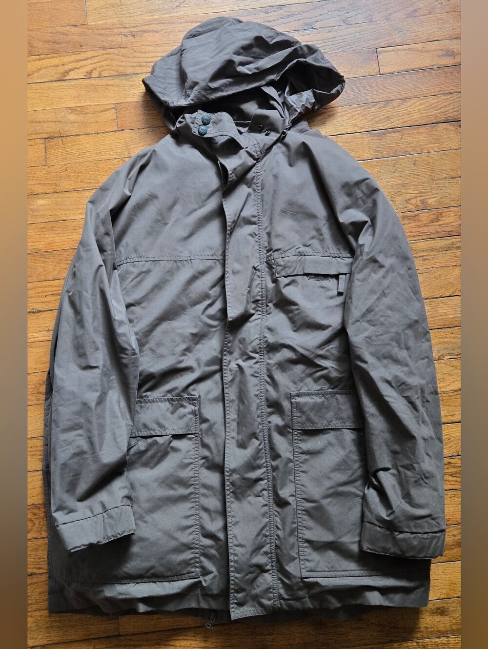 Ermenegildo Zegna XL Olive Microtene 10000 Yachting Vest Jacket made in Italy